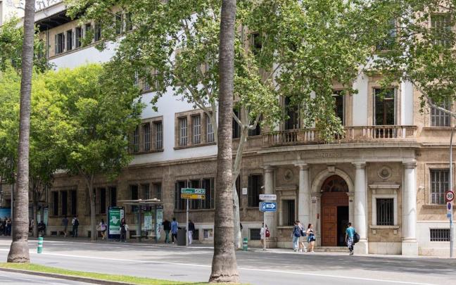 Fachada del juzgado de la Vía Alemania, en Palma de Mallorca