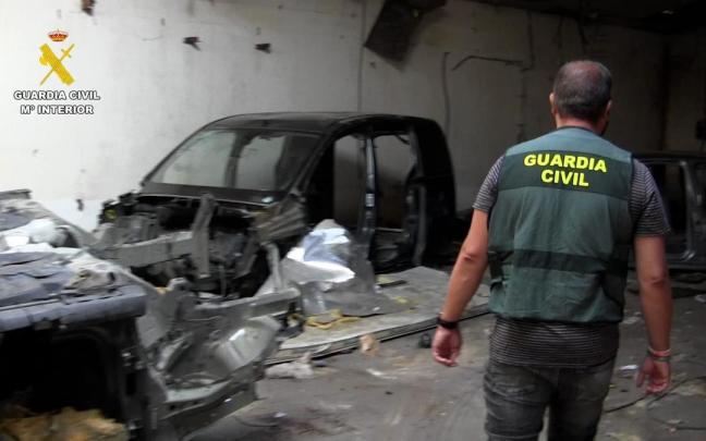 La operación 'Raymo giari' de la Benemérita ha dado al traste con un grupo criminal internacional den Toledo.