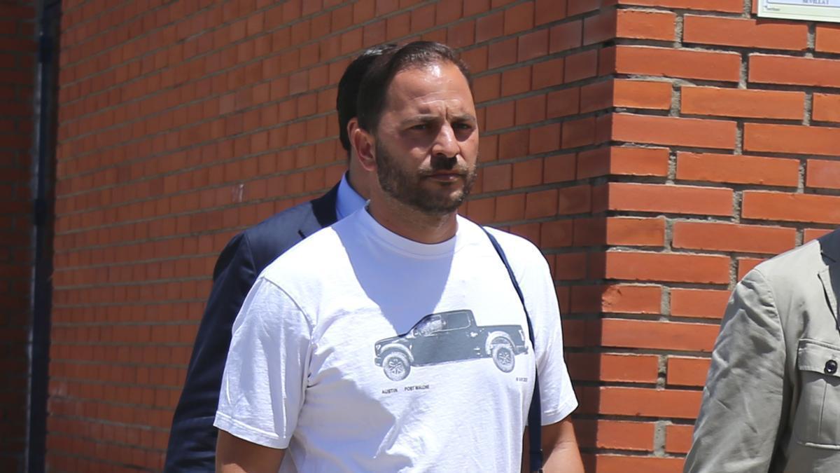 Antonio Tejado, sobrino de María del Monte, en el momento de su puesta en libertad provisional en mayo de 2024.