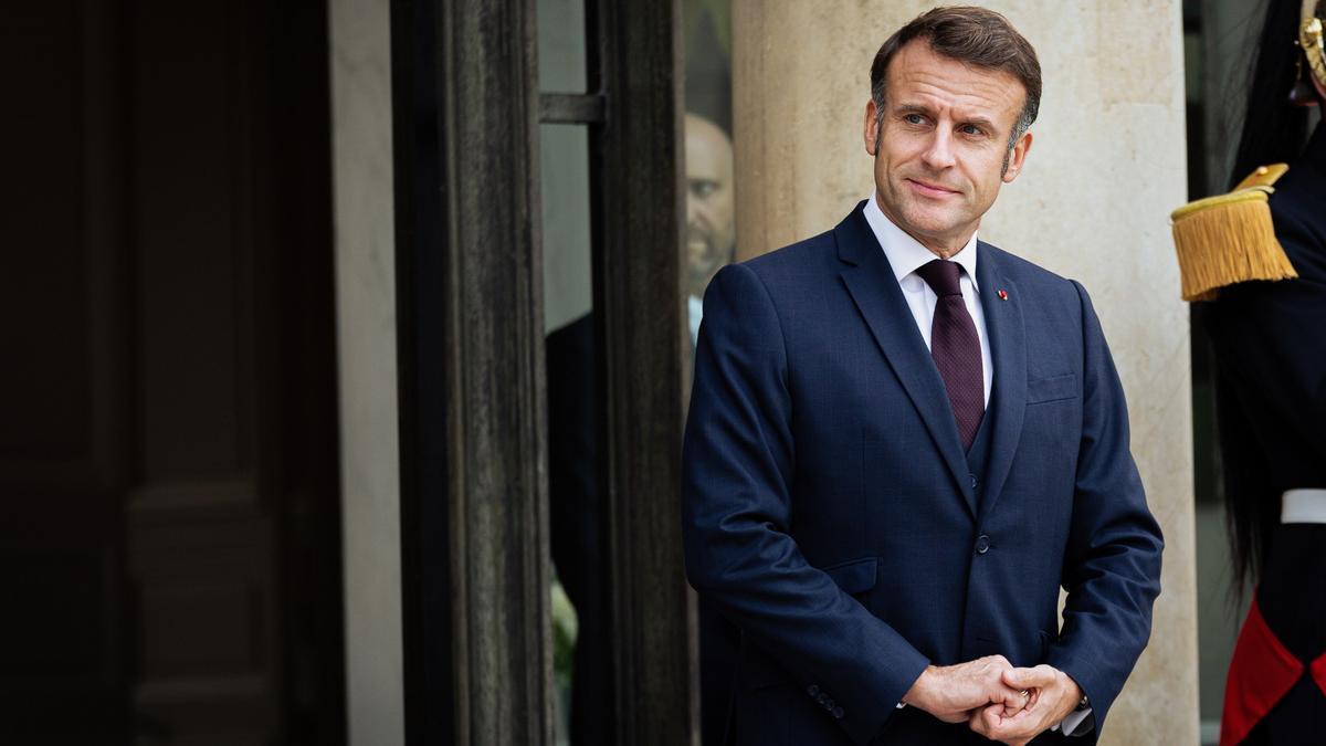 El presidente de Francia, Emmanuel Macron