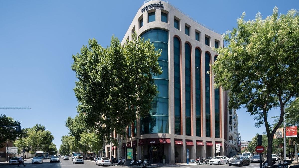 Oficinas de WeWork en Madrid.