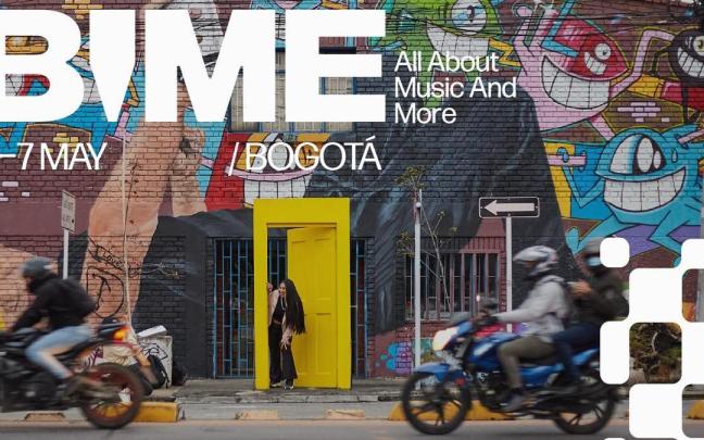 El cartel de BIME Bogotá El cartel de BIME Bogotá