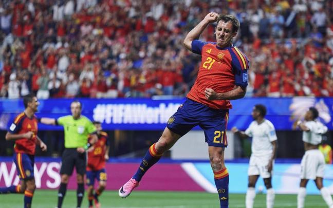 Oyarzabal ha tenido un papel fundamental en el éxito de la selección española con sus cinco goles.