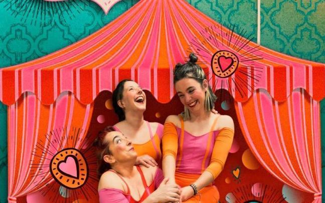 La compañía Zirika Zirkus en una imagen promocional de 'Marietak Zirkus'.