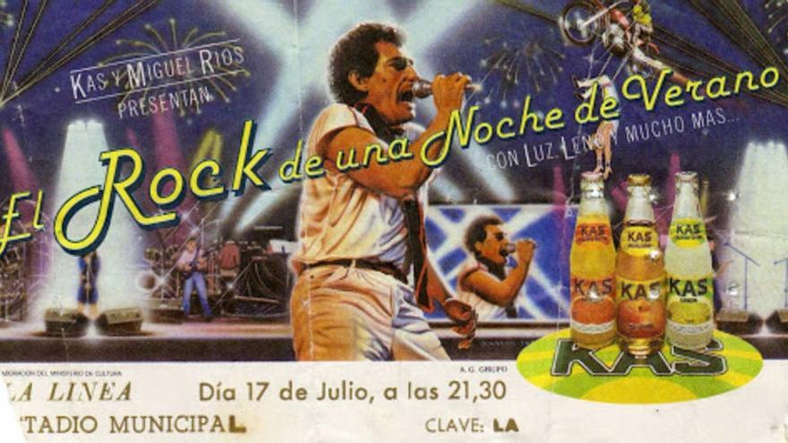Imagen de archivo de una de las entradas de la gira