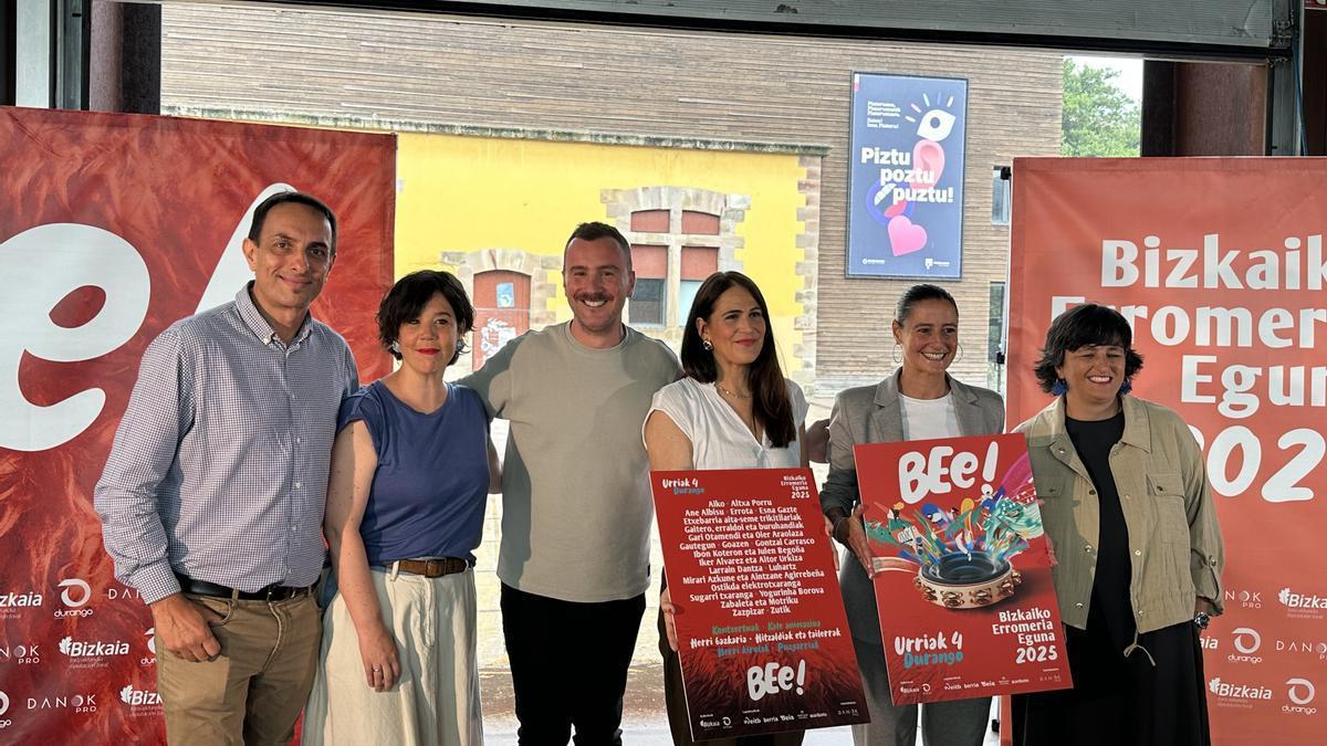 La Diputación Foral de Bizkaia, Danok Pro, el Ayuntamiento de Durango y Deia presentan Bizkaiko Erromeria Eguna