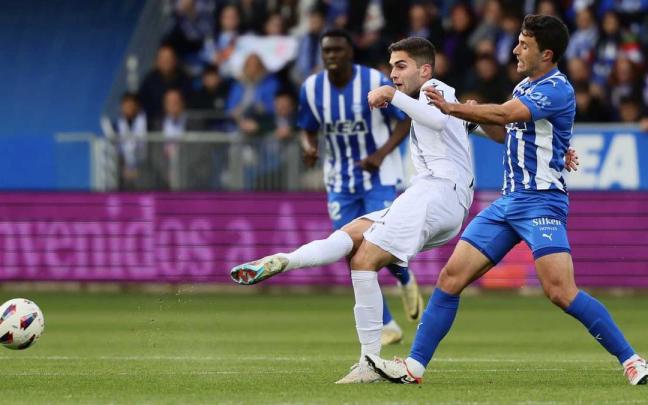 Arsen Zakharyan fue el realista más destacado en Mendizorrotza. / R.S.