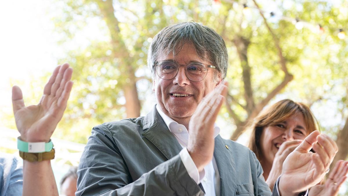 El expresidente catalán Carles Puigdemont.