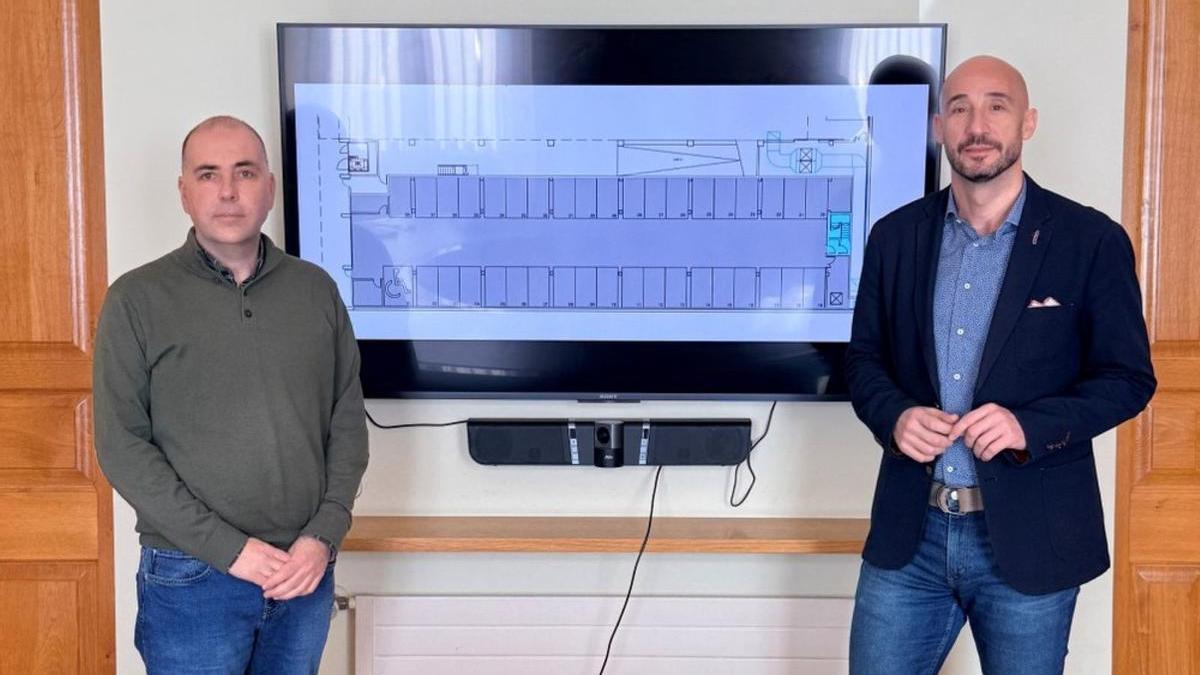 Presentación de la licitación de las plazas de garaje anexos al campo de fútbol de Ipurua.