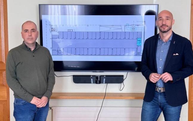 Presentación de la licitación de las plazas de garaje anexos al campo de fútbol de Ipurua.