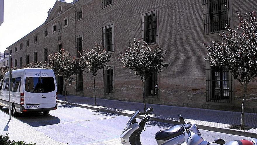 Fachada del Hotel AC de Tudela, en el antiguo edificio de la Misericordia.