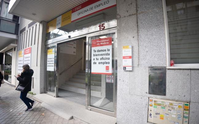 Fachada de la oficina del INEM