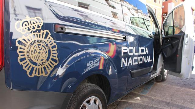 Coche patrulla de la Policía Nacional.