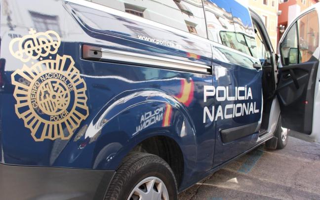 Coche patrulla de la Policía Nacional.