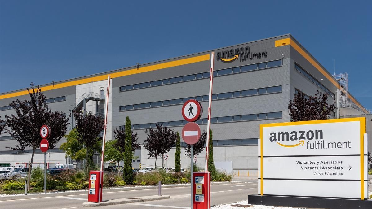 Instalaciones de Amazon en Barcelona.
