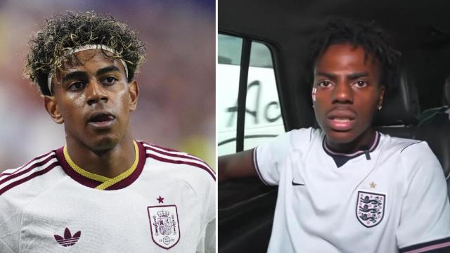 Speed: " Lamine, concéntrate. Por favor. Concéntrate, hermano. No juegues, Lamine. Solo marca, gana. Gana la Copa del Mundo, por favor”.