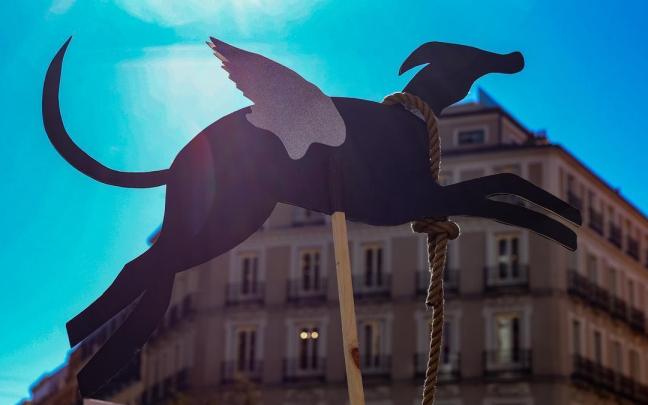 Imagen de archivo de una manifestación contra el maltrato animal en Madrid,