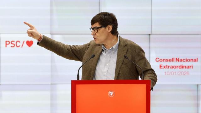 El presidente de la Generalitat catalana, Salvador Illa