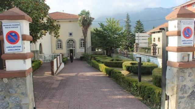 Entrada a la residencia de Orduña