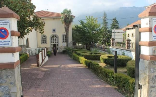 Entrada a la residencia de Orduña
