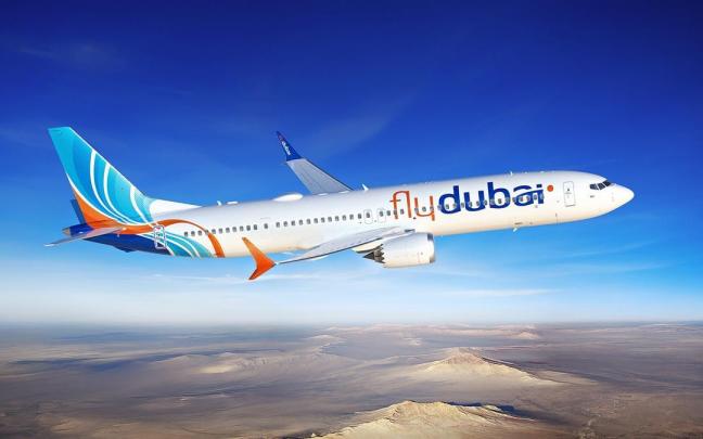 Avión de FlyDubai.