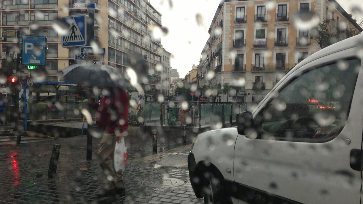 Imagen de archivo de un día de lluvia.