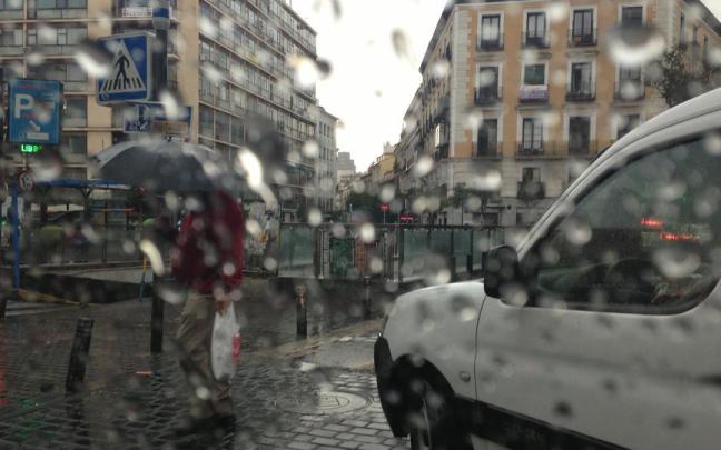 Imagen de archivo de un día de lluvia.
