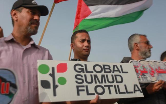Apoyo a la Global Sumud Flotilla en Gaza