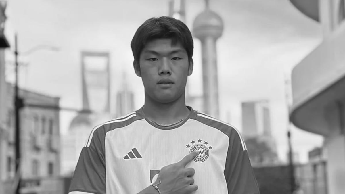 El jugador Guo Jiaxuan.