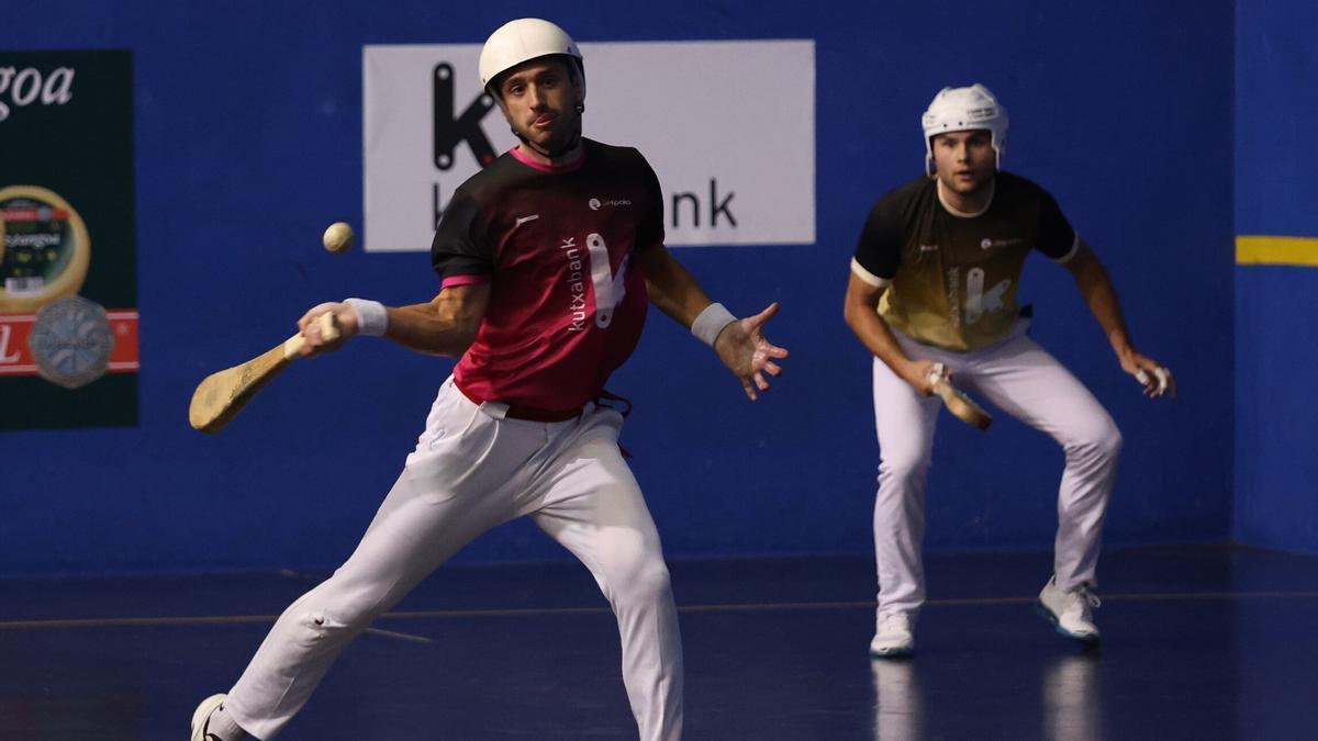 Iker Gordon, en un partido del Sopela Pro.