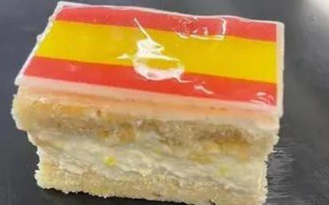 Uno de los pasteles. Uno de los pasteles.