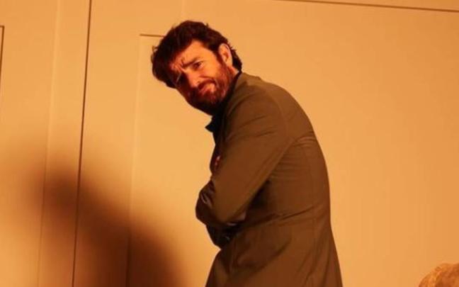 Gorka Otxoa en una sesión de fotos