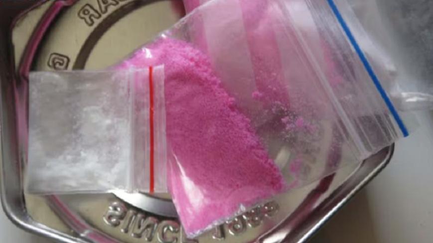 Cocaína rosa.