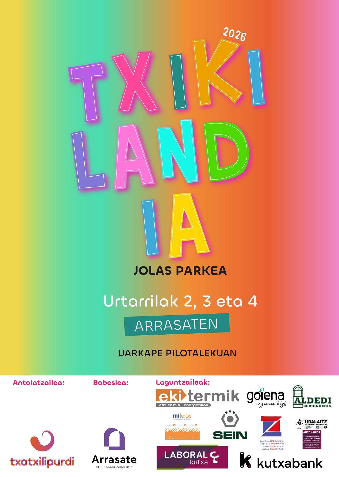 Cartel de Txikilandia.