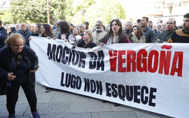 Moción de censura en el Ayuntamiento de Lugo.
