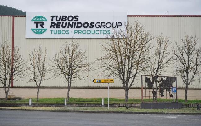 Fachada de Tubos Reunidos en Amurrio.