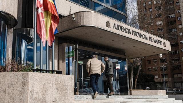 La fachada de la Audiencia Provincial de Madrid en una foto de archivo.