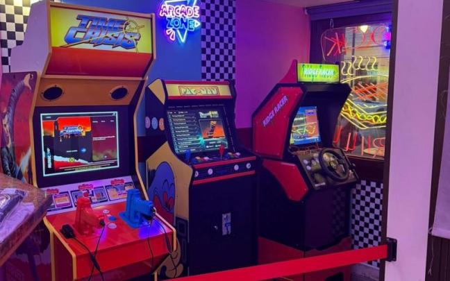 La zona 'arcade' de My little diner . / Cedida La zona 'arcade' de My little diner .