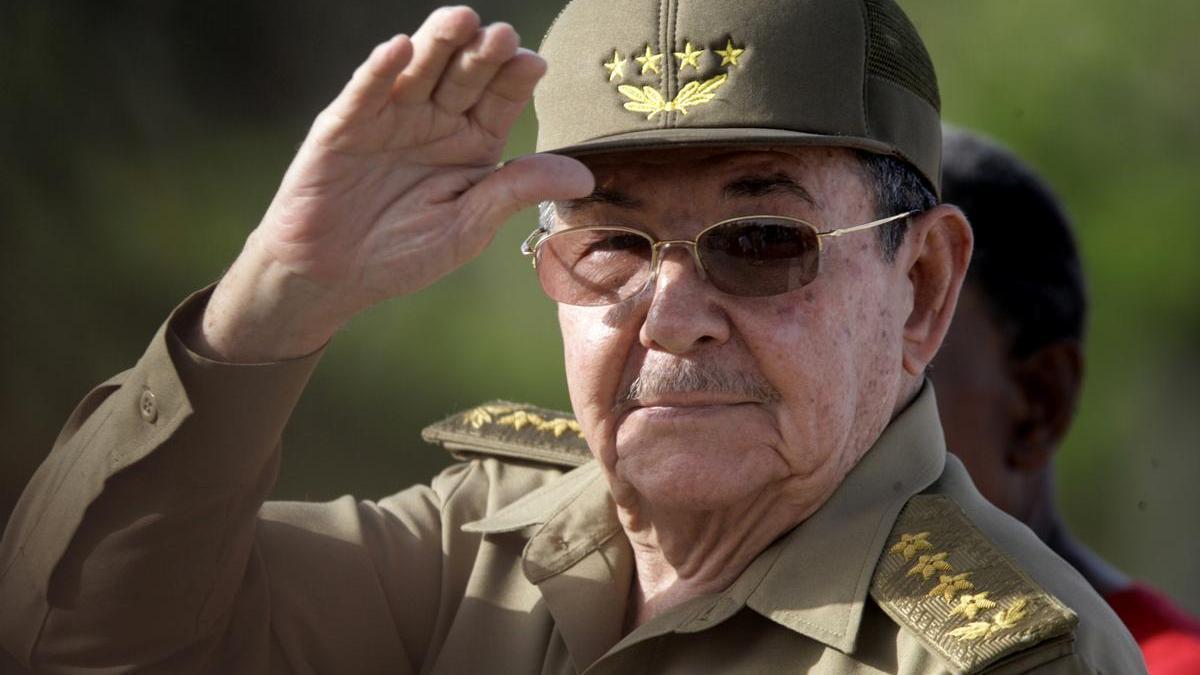 El expresidente cubano Raúl Castro.