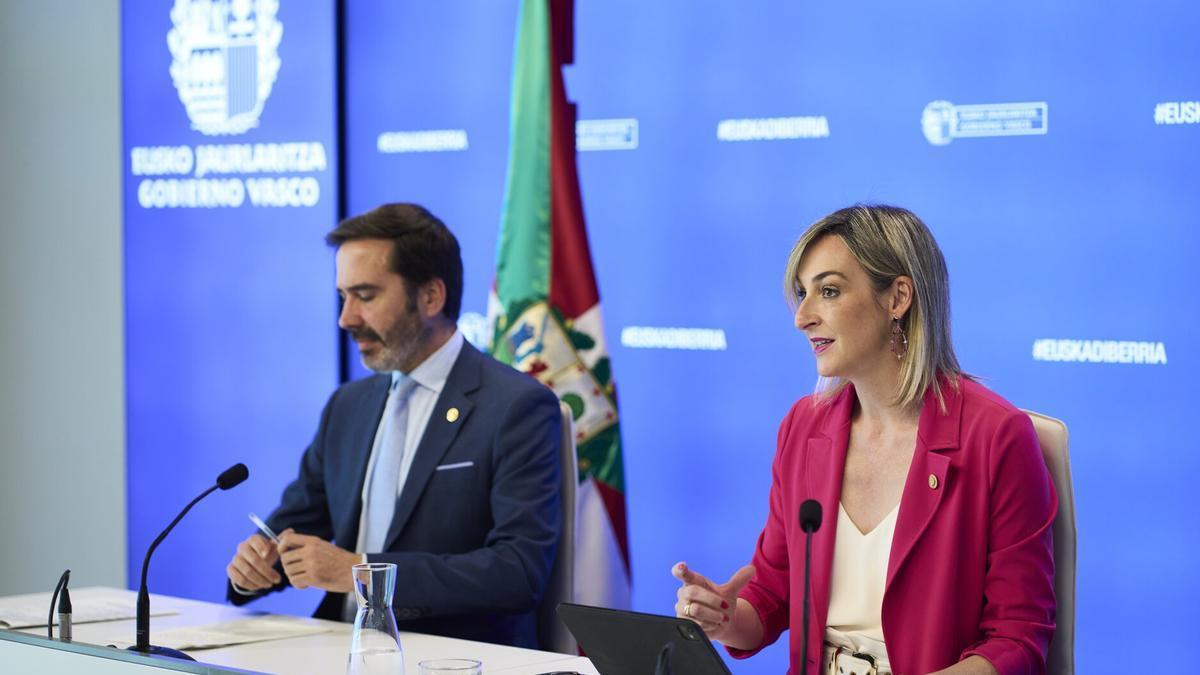María Ubarretxena y Javier Hurtado.