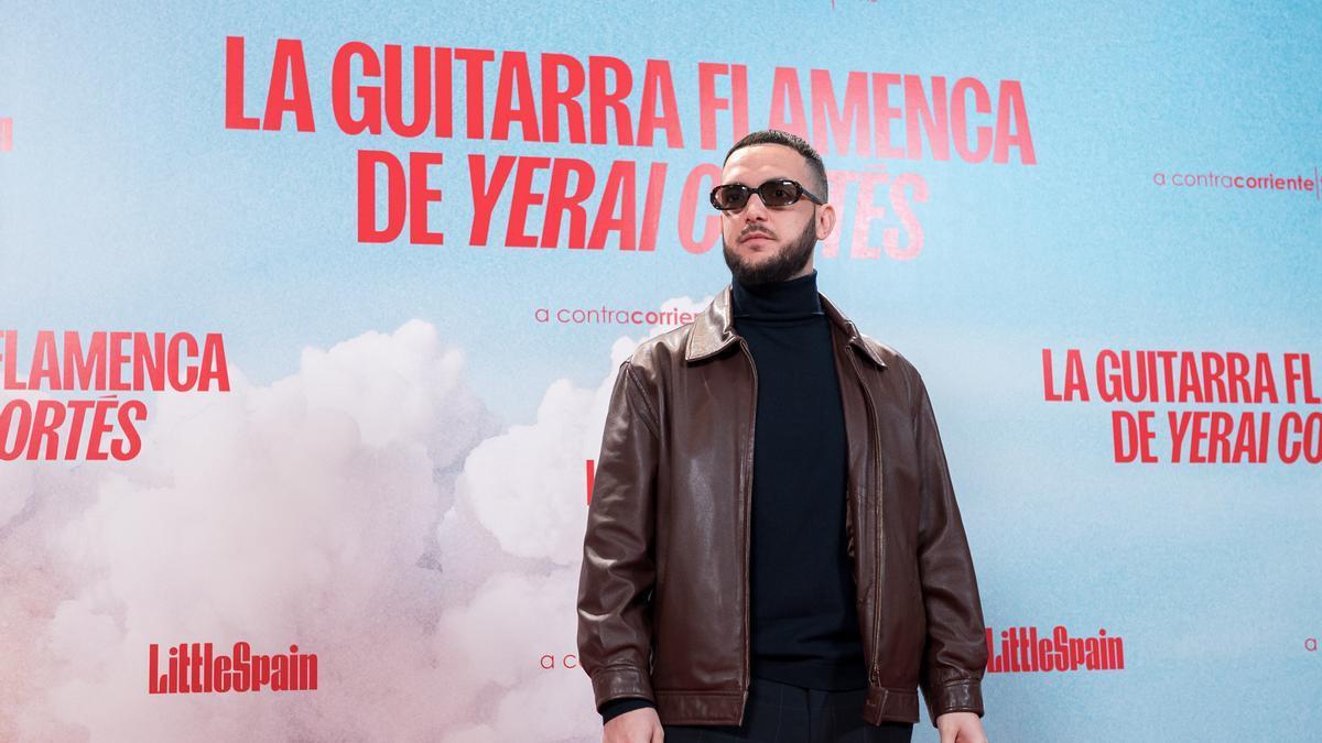 C. Tangana, durante la presentación de su película.