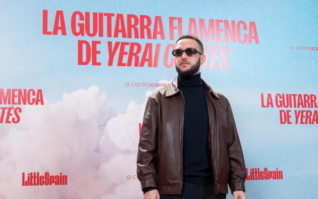 C. Tangana, durante la presentación de su película.