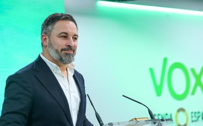 El líder de Vox, Santiago Abascal. / EP El líder de Vox, Santiago Abascal.