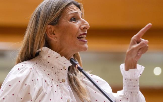 Yolanda Díaz: "Queda Gobierno de corrupción para rato"