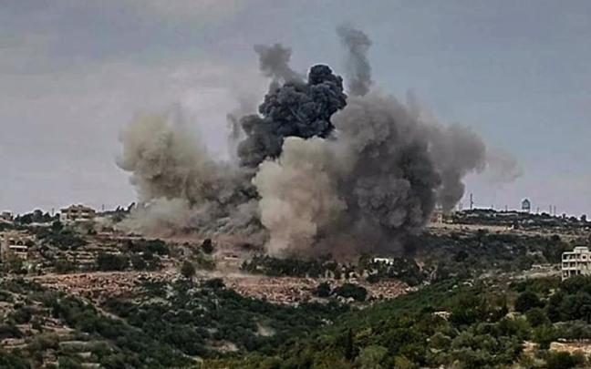 Una imagen del conflicto entre Gaza e Israel