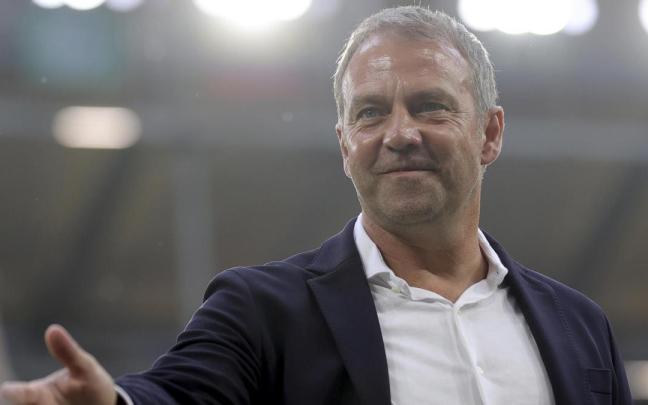 El técnico alemán Hans-Dieter Flick.