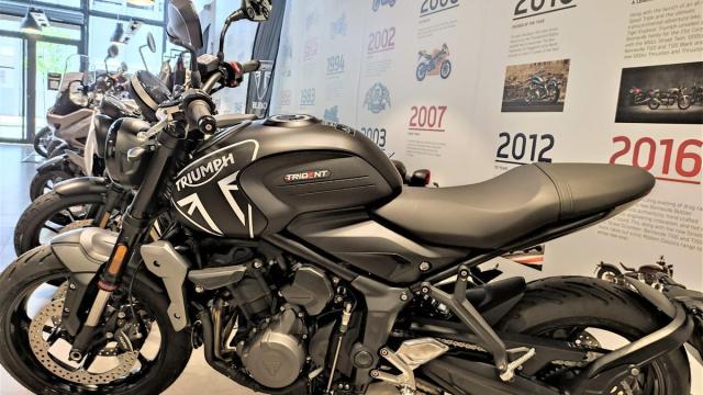 Motocicleta a la venta en un concesionario