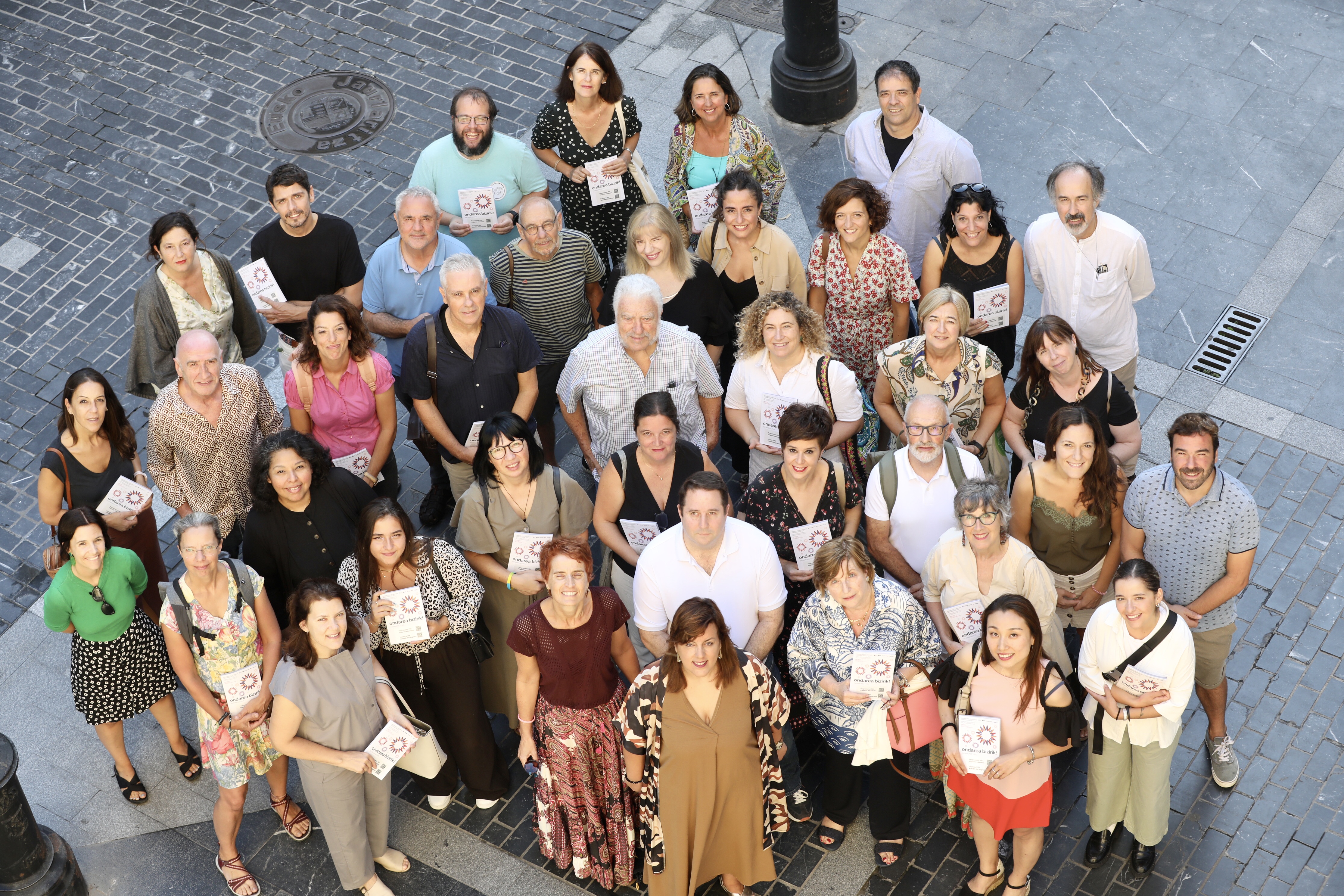 Presentación, esta mañana, del programa 'Ondare bizirik! Patrimonio vivo'
