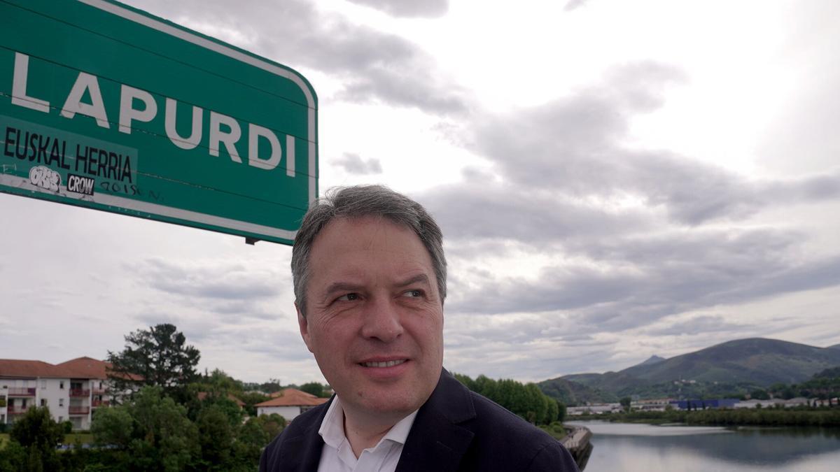 Peio Etxeleku, alcalde de Kanbo