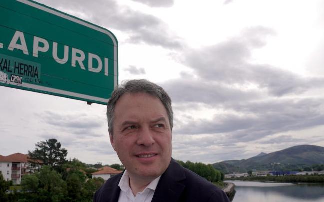 Peio Etxeleku, alcalde de Kanbo